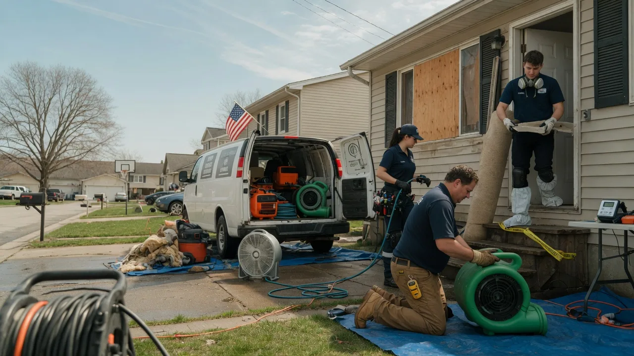 Water Damage Restoration in Jeddo, MI near me